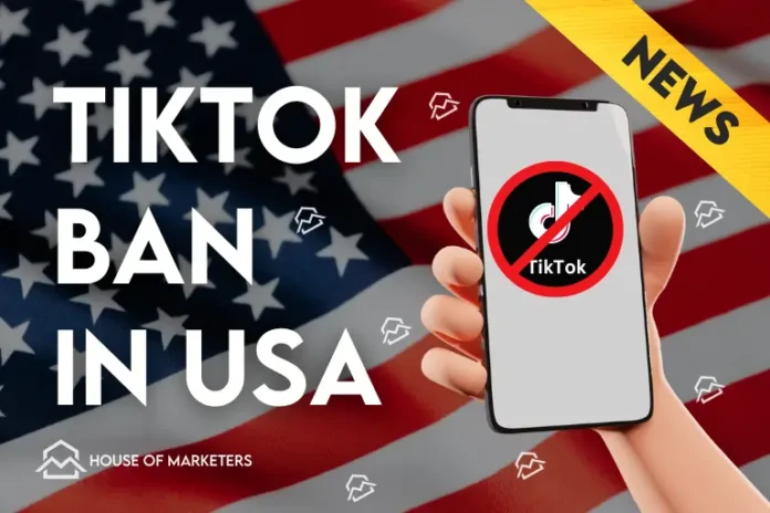 TikTok Banned in US Notification